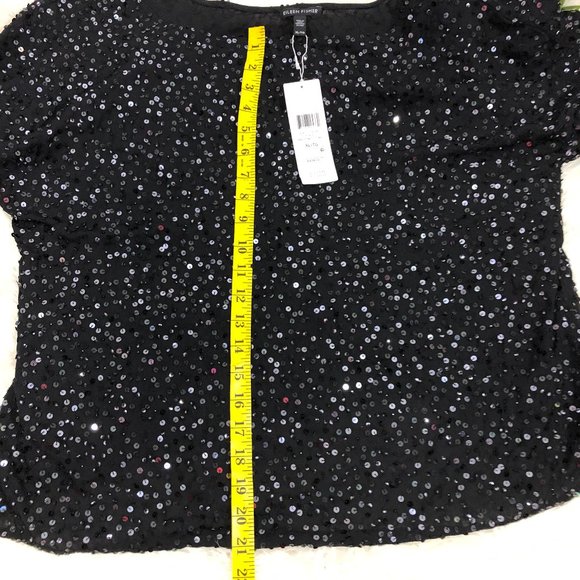 Eileen Fisher Sequin Top Sz. XL  NWT - Picture 5 of 6